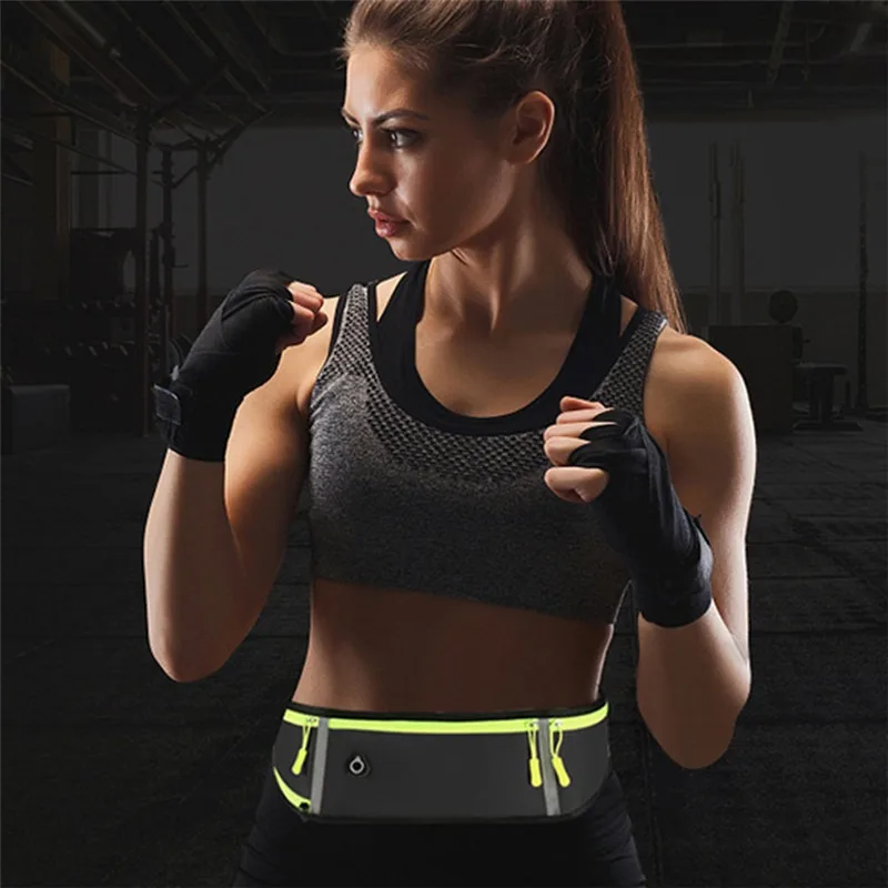New Running Waist Bag Cycling Bag Belt Bag Waterproof Sports Fanny Pack Mobile Phone Case Gym Running Jogging Run Pouch Sports