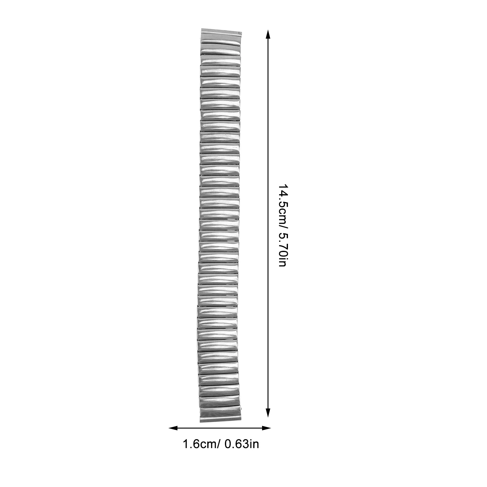Comodo cinturino per orologio da uomo, delicati orologi da uomo anziani in acciaio inossidabile elastico