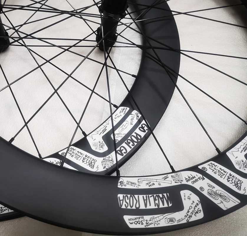 

Disc Gravel Carbon Road Bike Disc Tubeless Wheelset Ratchet Personalized Custom Graffiti Sticker Disc Bicycle Wheels 700C