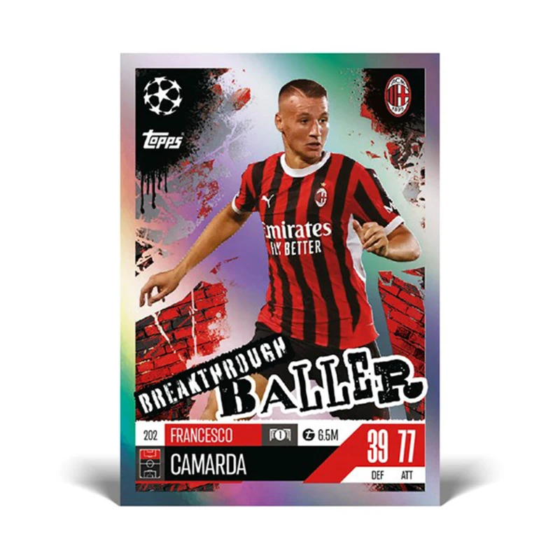 2024/2025 Topps Match Attax EXTRA Champions League Starter Pack Limited Signature Soccer Collection Card Fan Gift