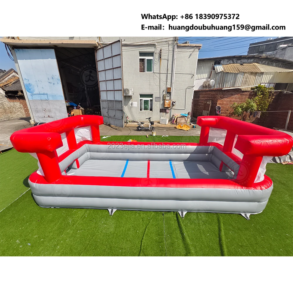 

Надувная мини-хоккейная площадка/мини-каток с автоматическим надуванием для детей: интерактивная спортивная игра, захватывающая хоккейная экстравагантность