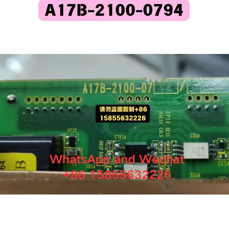 Used OEM disassembled parts A17B-2100-0794 Driver motherboard circuit board Functional test OK Fast delivery