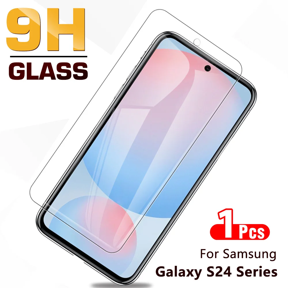 S24Ultra S24FE S20FE 5G Protective Glass For Samsung Galaxy S24 S23 S22 S21 S20 FE Ultra Plus Clear Screen Protector Safety Film