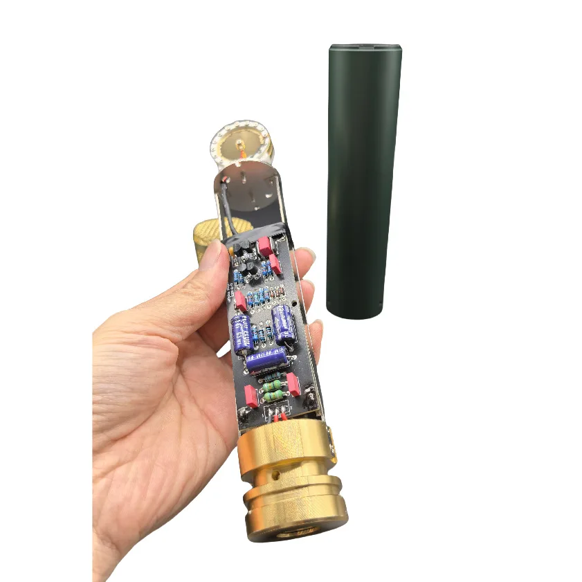 Handmade C12 Microphone Condenser with Transistor Board 34mm Diaphragm for Professional Recording Studio Audio Equipment