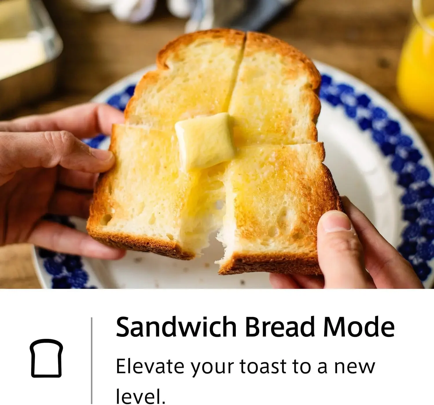 Pemanggang roti |   Pemanggang Roti Oven Uap |   5 Mode Memasak: Roti Sandwich, Roti Artisan