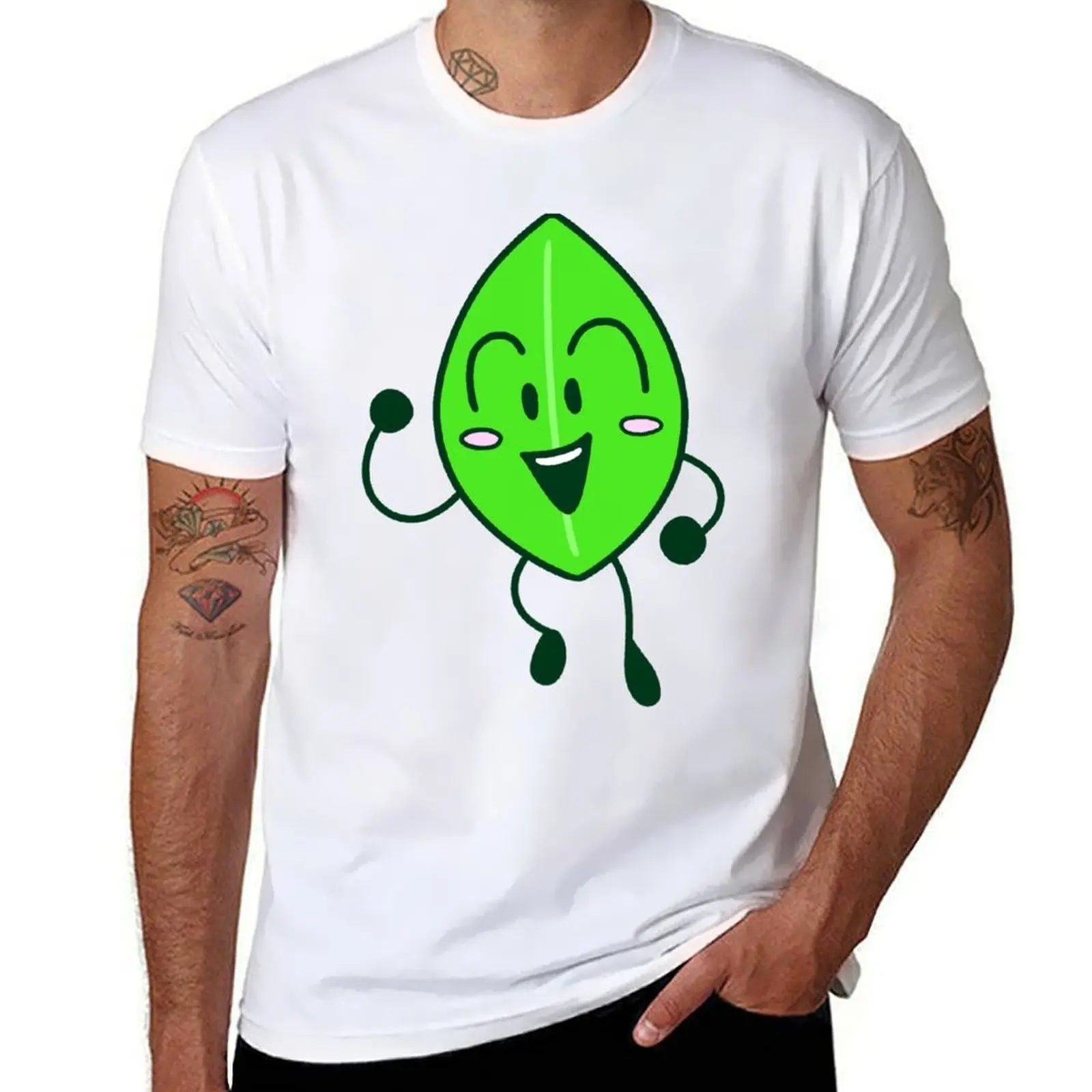 

BFDI Leafy T-Shirt t shirt for man funny t shirts man T-Shirt