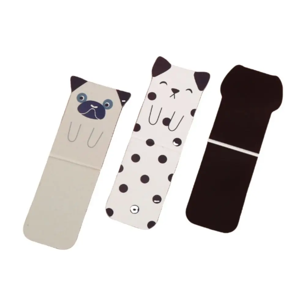 

Good-looking Puppy/Kitten Magnetic Bookmark Animal Design Book Mark Book Page Clip Gift
