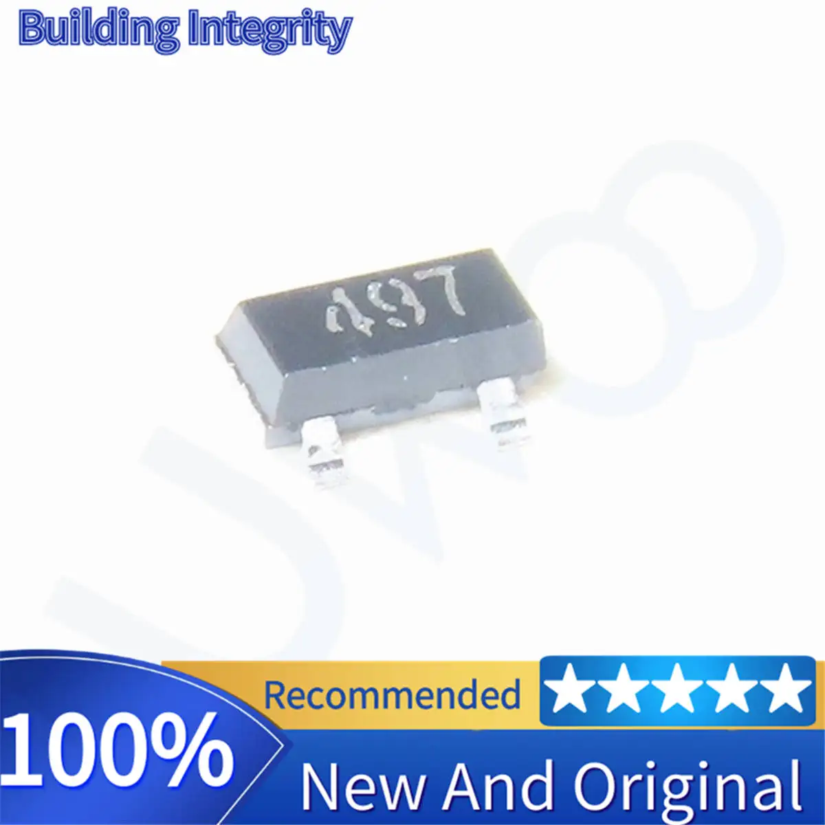 10PCS 100% new original spot FMMT497TA SOT23 marking:497 FMMT497 High Voltage High Performance Transistor NPN 0.5A 300V