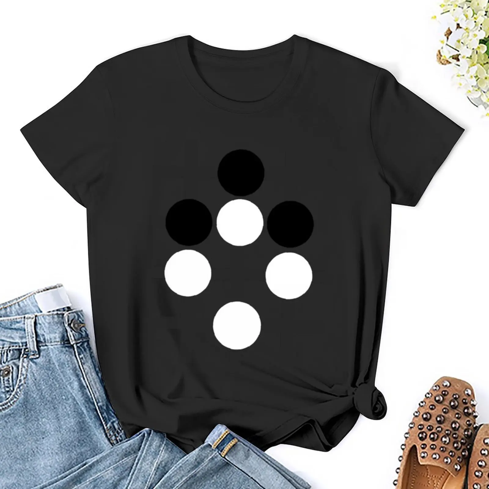 Baduk (Go, Weiqi) Ko example with no background T-Shirt sublime aesthetic clothes sweat white t-shirt dress for Women sexy
