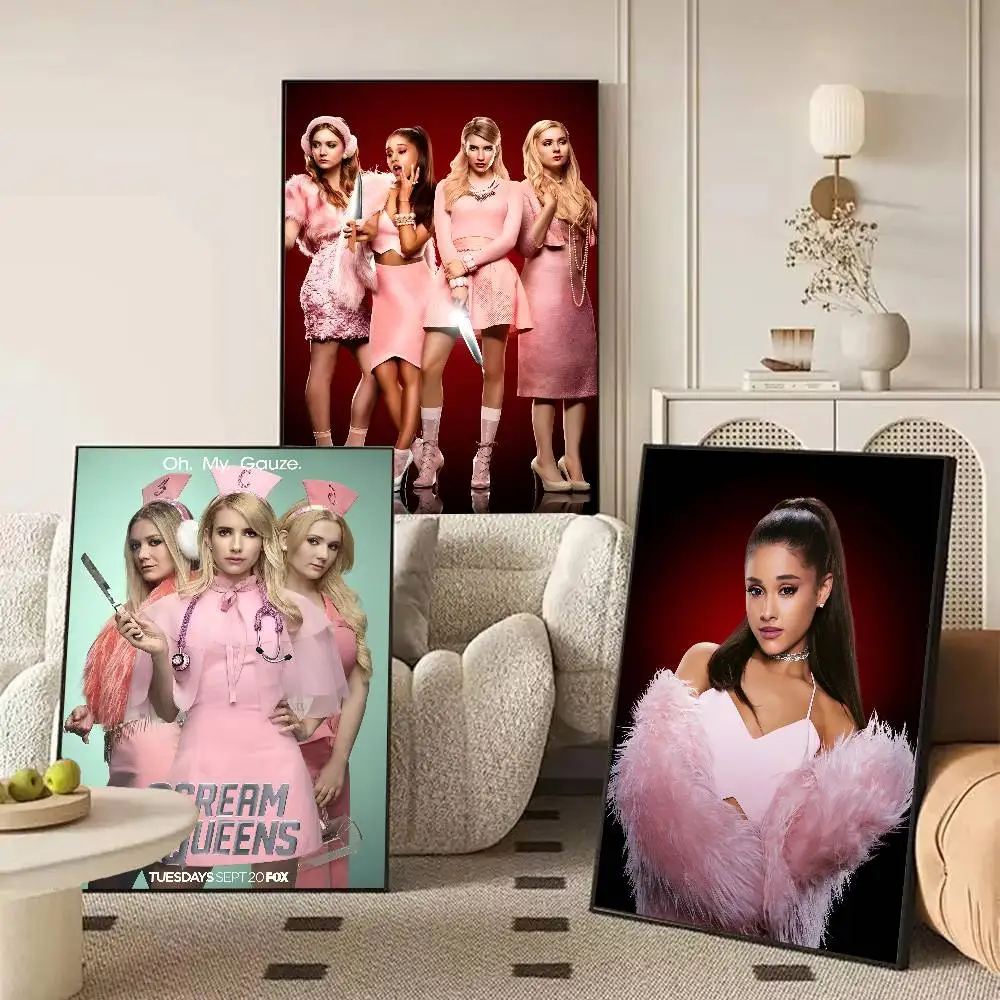 Movie S-Scream Queens Poster Art With Prints Home bedroom living room decoration gift