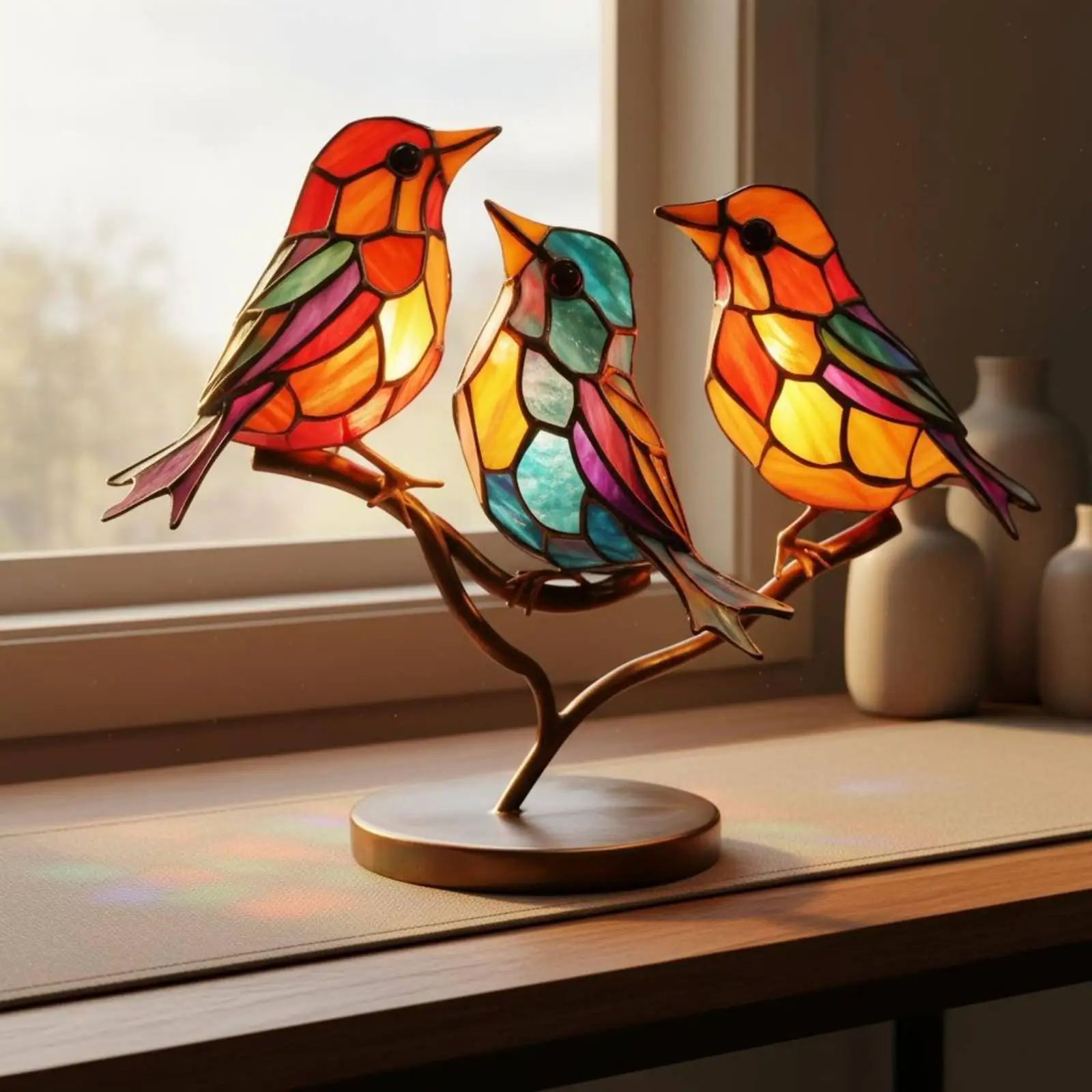 Iron Material Decorative Figure Animal Decoration Miniature Ornament for Office Desk or Entryway Decor