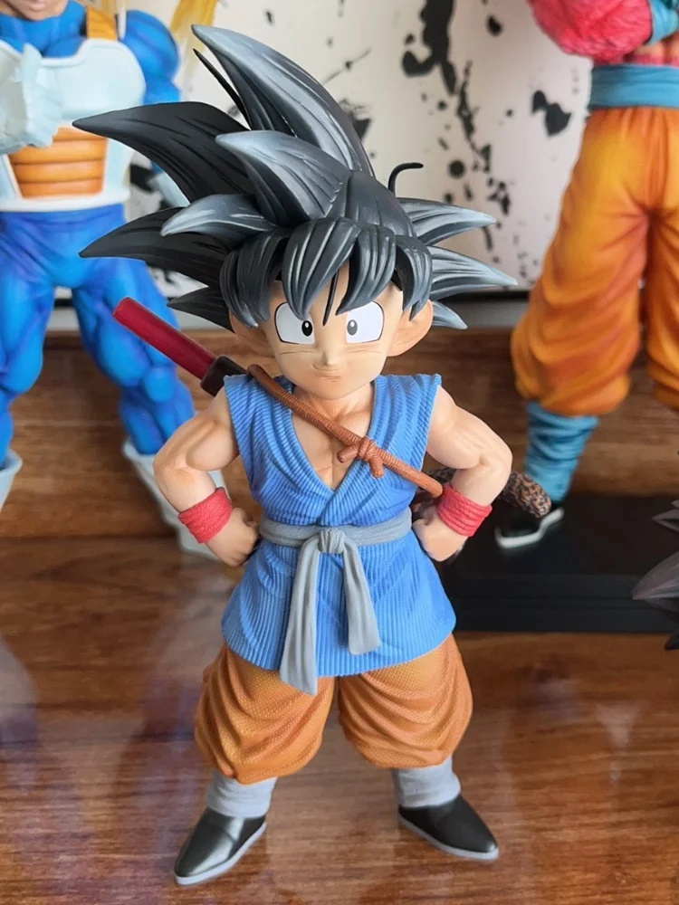 Dragon Ball 19cm Anime Figure Gt Sun Goku Training Pvc Model Dolls Cute Action Figurine Kakarotto Collectable Ornaments Kid Toy