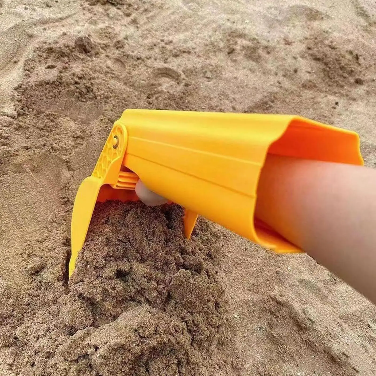 Pelle à sable bras camion à benne basculante pelle jouet ergonomique grande pelle à sable pour l'entraînement de la poignée enfants jouer château bâtiment plage Camping