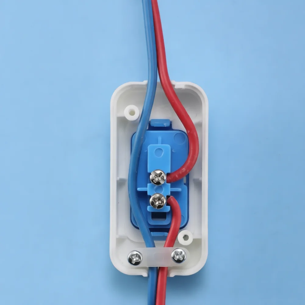 Inline Rocker Power Switch For Household Led Lighting Table Bedside Lamp Manual Control Wire Connector Replacement