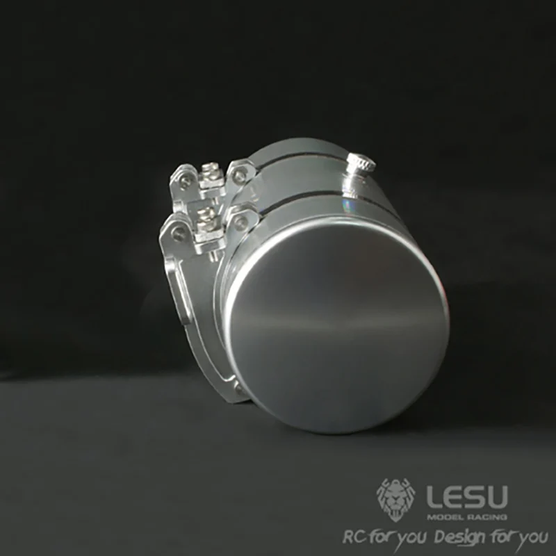 LESU RC Parts Simulation Metal Oil Tank for Tamiyaya 1/14 RC Tractor Truck Remote Control Car Model Accessories Toys TH02300