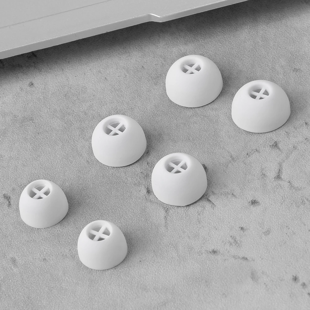 Quality Silicone Ear Tips for Sennheiser CX/CX500BT/MOMENTUM 3/Sport Earbuds Eartips MOMENTUM3 Ture Wireless Earphone Tips 5mm