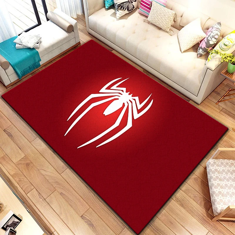 Spider-Man cartoon printed area carpet for children Living room Bedroom floor mat Kitchen mat Children\'s Bedroom Mat