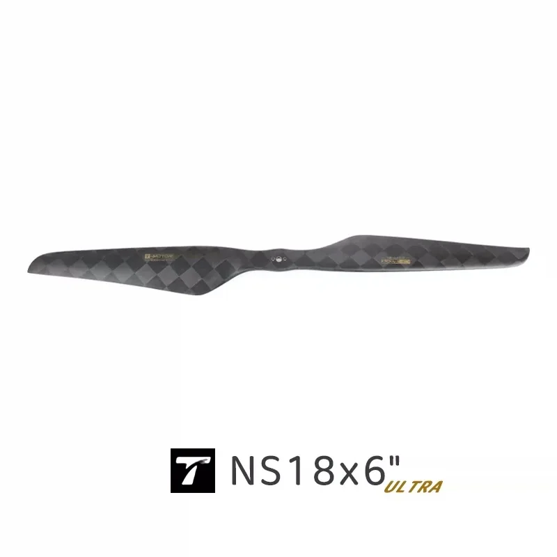 T-MOTOR NS 18 * 6 two-blade propeller, carbon fiber, ultralight, model aircraft multi-rotor FPV drone