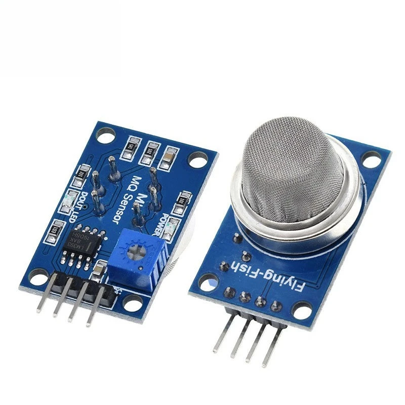 100pcs MQ-2 Gas-Sensitive Sensor Module Smoke  Combustible Gas Methane/Liquefied Gas  Detector