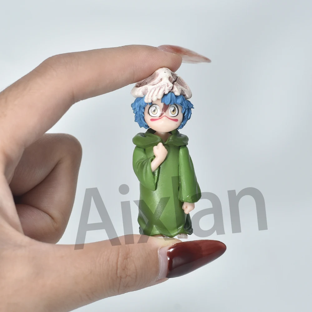 Aixlan Neliel Tu Oderschvank Figure Q Version Cute BLEACH 5cm PVC Action Figure Amine Christmas Gift Collectible Figurine