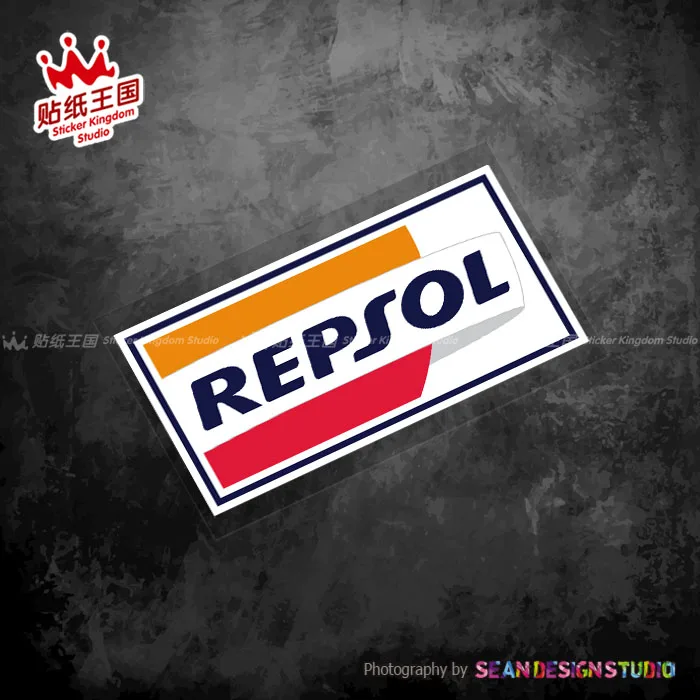 For Repsol Motor Oil motorcycle Stickers motor bike Waterproof Decals 16