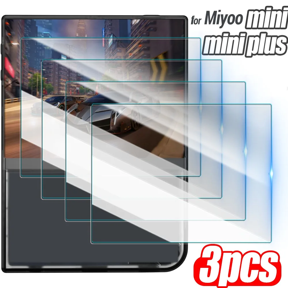 1-3pcs HD Tempered Glass for MIYOO Mini Plus Screen Protector Game Console Protection Accessories for MIYOO Mini Protective Film