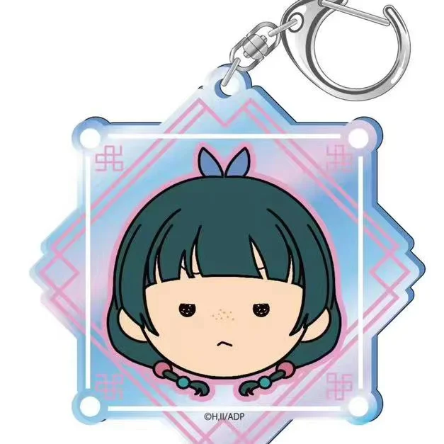 Jeu Maomao Renshi Yuyefei Jinshi Gaoshun Lihua Lishu Gyokuyou porte-clés poupée Anime acrylique porte-clés pendentif cadeau