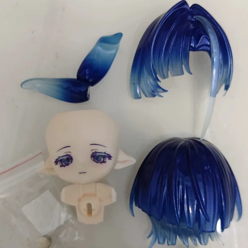 C4f Genuine Come4free Weather Star Themed Doll Head Full Accessory Set Custom Chibi Replacement Parts Doll Hobby Modification