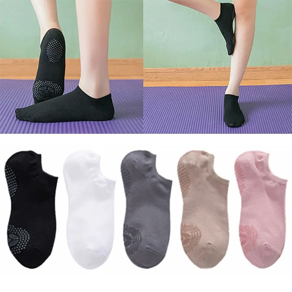 

Anti-Slip Yoga Socks High-quality Elastic Cotton Floor Socks Comfortable Breathable Women's Hosiery Fitness