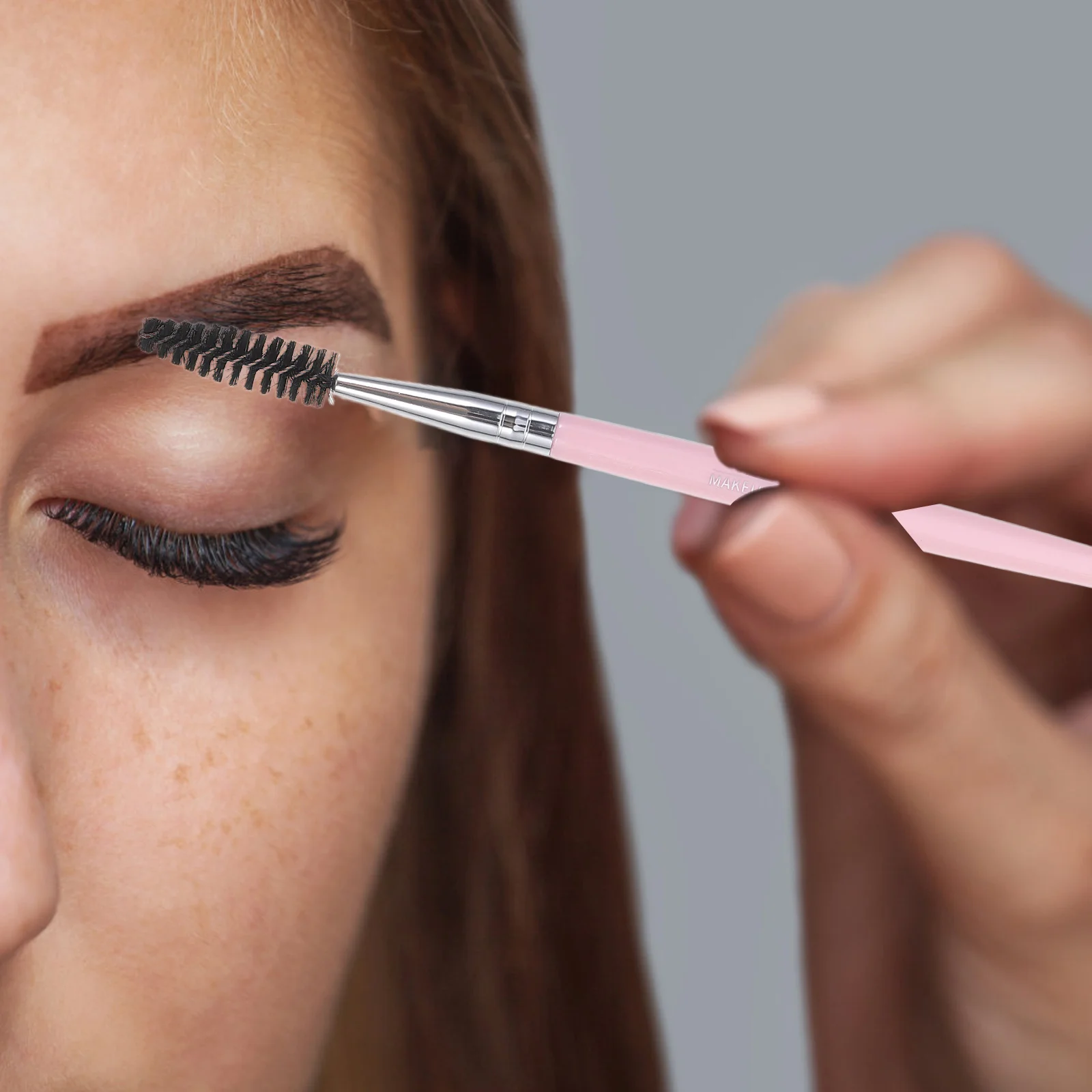

Eyebrow Eyelash Brush Professional Tools Lightweight Portable Travel Flexible Material Multifunctional lashes separator