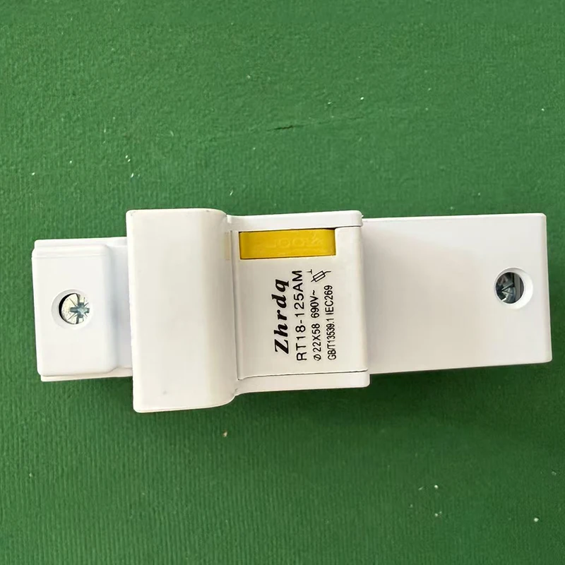 1P RT18-125 Fuses Electrical Fuse Holder RT18-125AM 125A 690V Fitting for 22*58mm