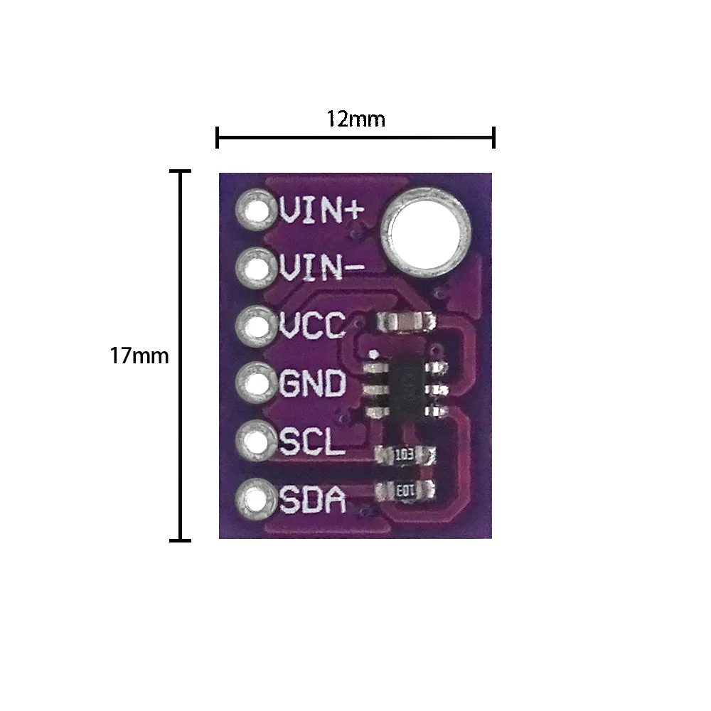 MCU1110 ADS1110 16 Bit analog-to-digital AD converter for thermocouple temperature detection