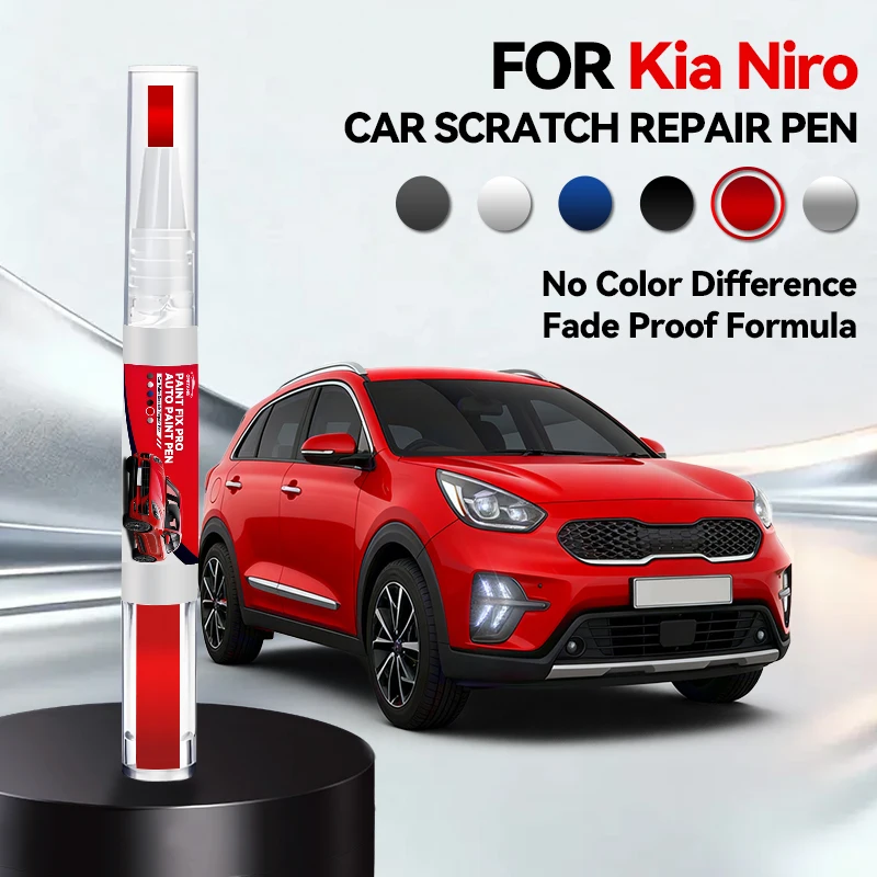 

Ручка-корректор для ремонта лакокрасочного покрытия автомобиля KIA NIRO, средство для удаления царапин, аксессуары для авто, цвета: перламутрово-белый, SWA, черный Аврора, ABP, небесно-голубой