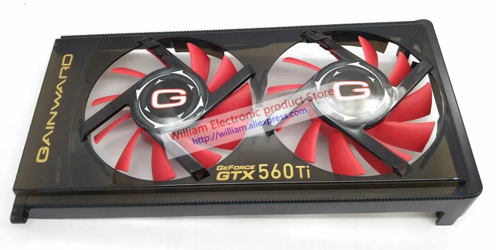 New Frame Shell Fan for GAINWARD Geforce GTX560Ti Graphics Video Card GA82S2U -PFTA DC12V 0.45A