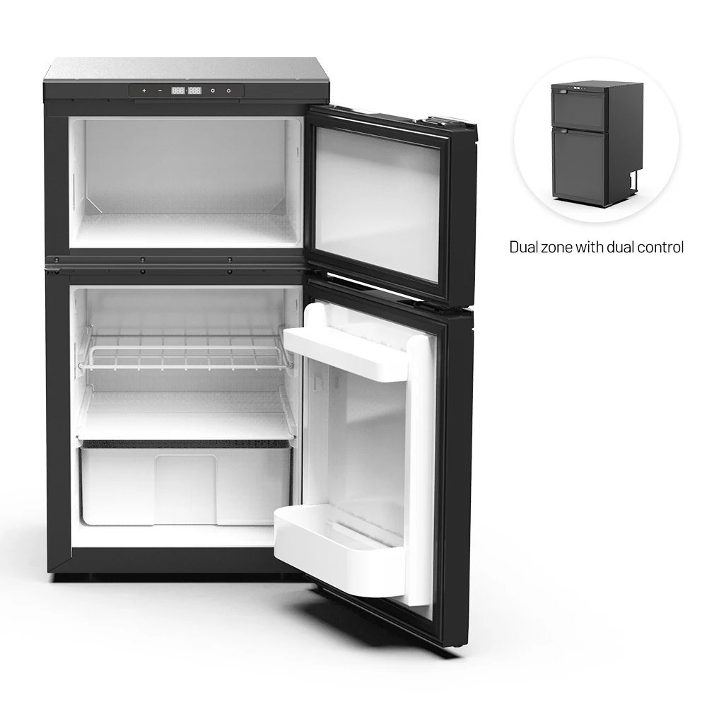 DR80 Rapid Cooling Outdoor Camping Portable Car RV Fridge Electric Cooler 12 Volt Refrigerator Freezer for Home