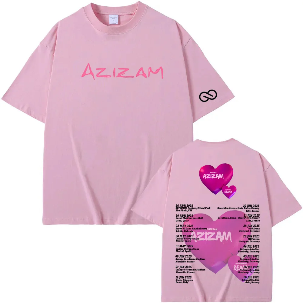 Ed Sheeran 2025new T-shirts Metall Rock Band Tees Reine Baumwolle Männer Frauen Harajuku Mode Rundhals tops 100% baumwolle Sommer tees