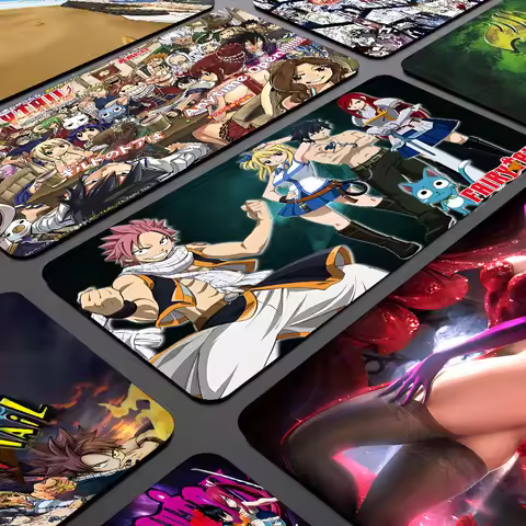 Anime Fairy Tail Mouse Pad Large Computer Office Game Table Mats New Anti-slip Gaming Keyboard Mousepad