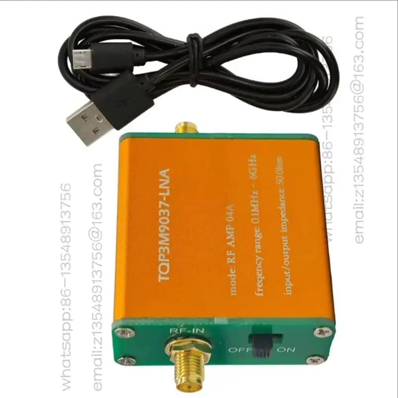 100K-6GHz full band low noise, radio enhanced signal spot fast delivery