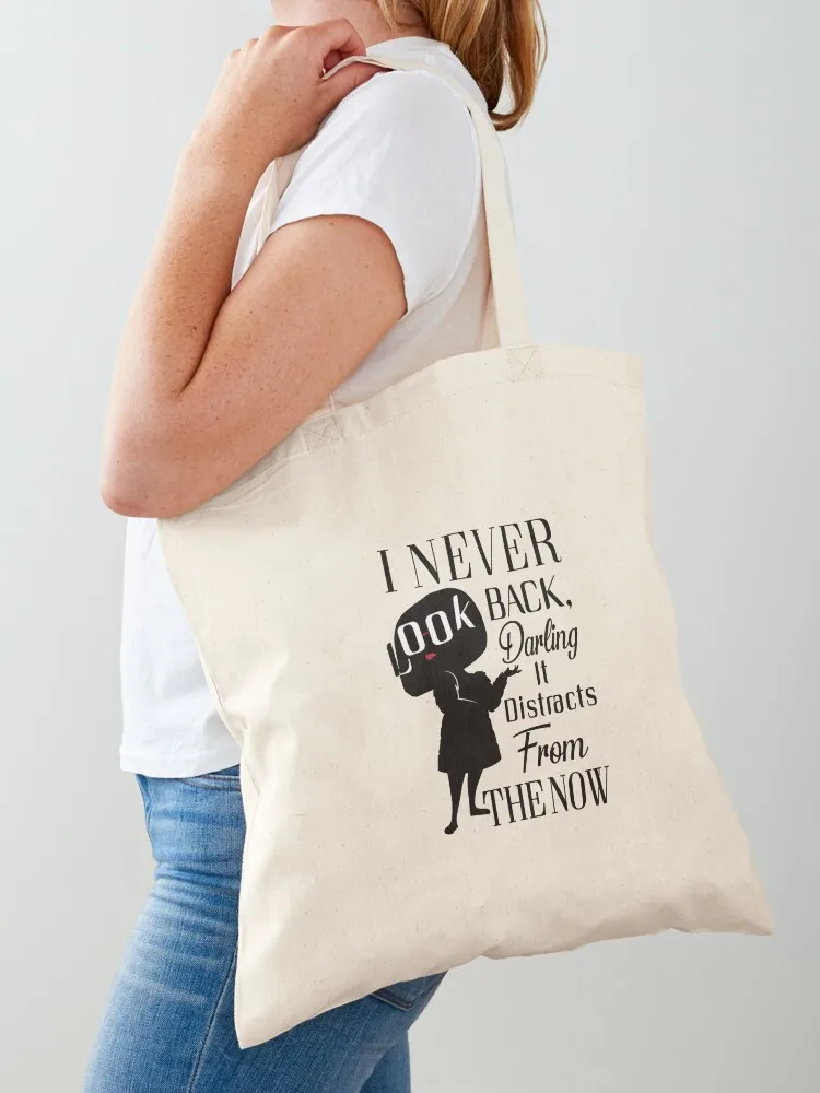 

I Never Look Back Darling Tote Bag large tote bag Eco bag canvas tote shopping cart bags