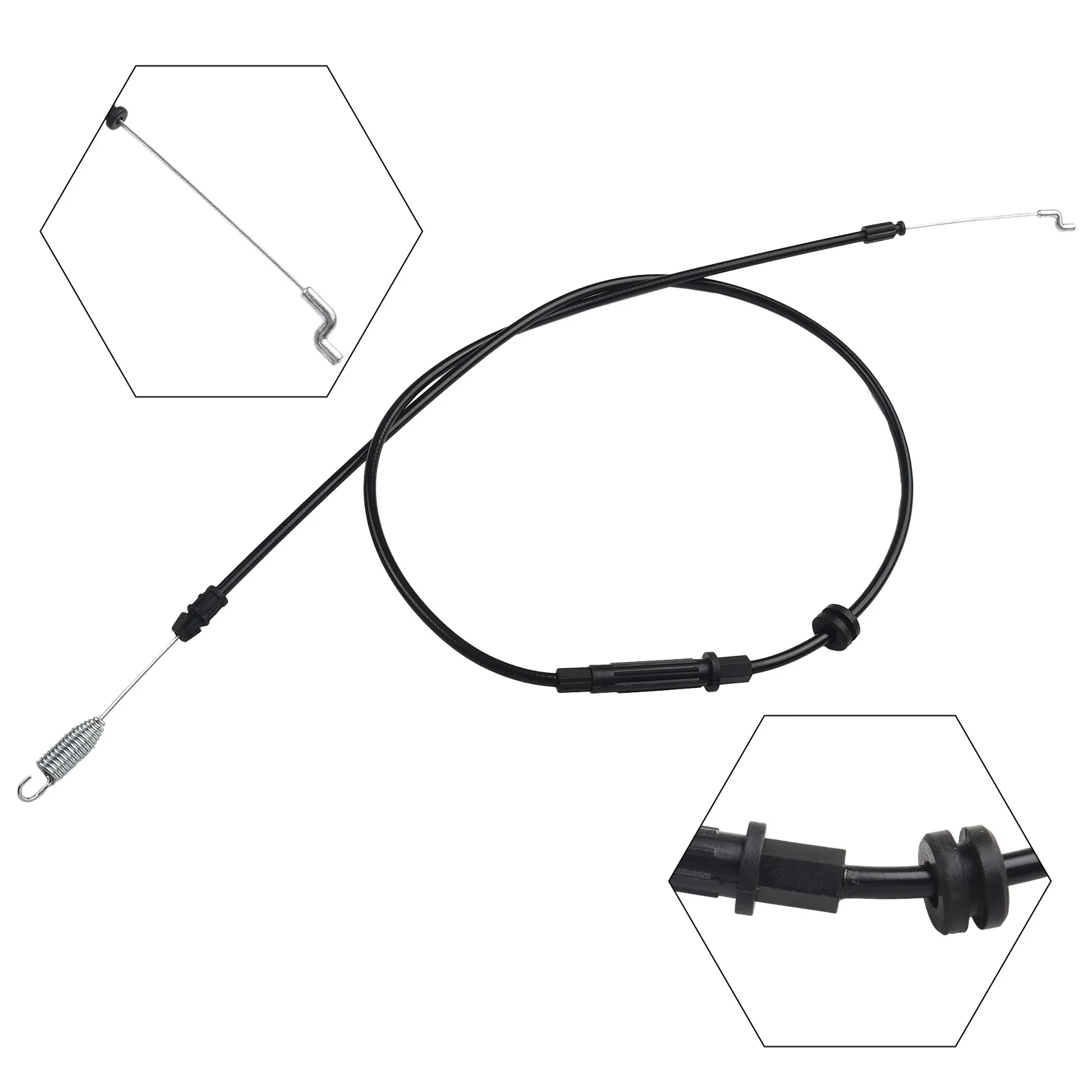 Clutch Cable Compatible with For Mountfield SP53H S461RPD SP533 SP533ES Lawn Mowers OEM 381030051/0 1365mm Outer Dimension