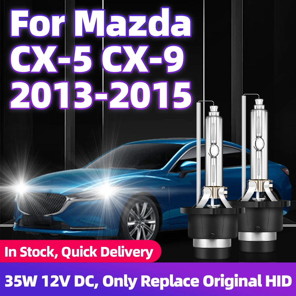 

Для Mazda CX-5 2013 2014 2015 Auto D4S HID-лампы 35 Вт 12 В DC HID Ксеноновые фары быстрое яркое освещение автомобильные лампы 6000K 8000K 10000K