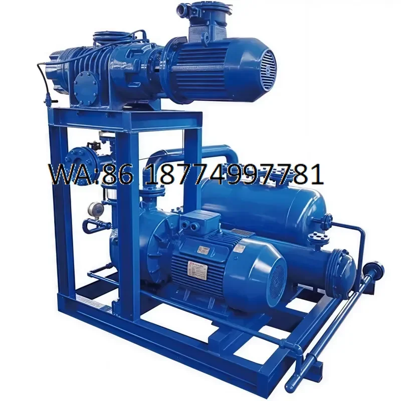custom Forlongvity Energy Efficient Low Pressure Vacuum Package for Evaporation Condensable Gas Applications Liquid Ring