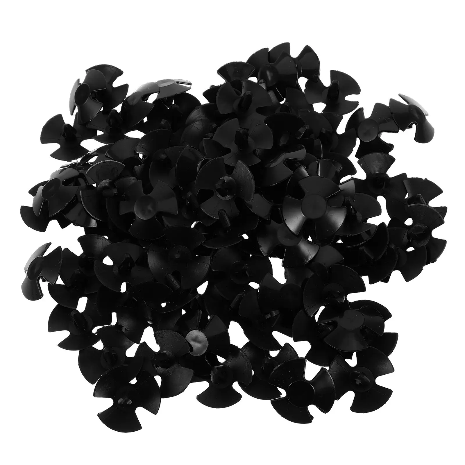 100Pcs Automotive Hood Retainer Clips Plastic Insulation Fasteners for Car Hood Trunk Soundproofing Cotton Stable Hold Push