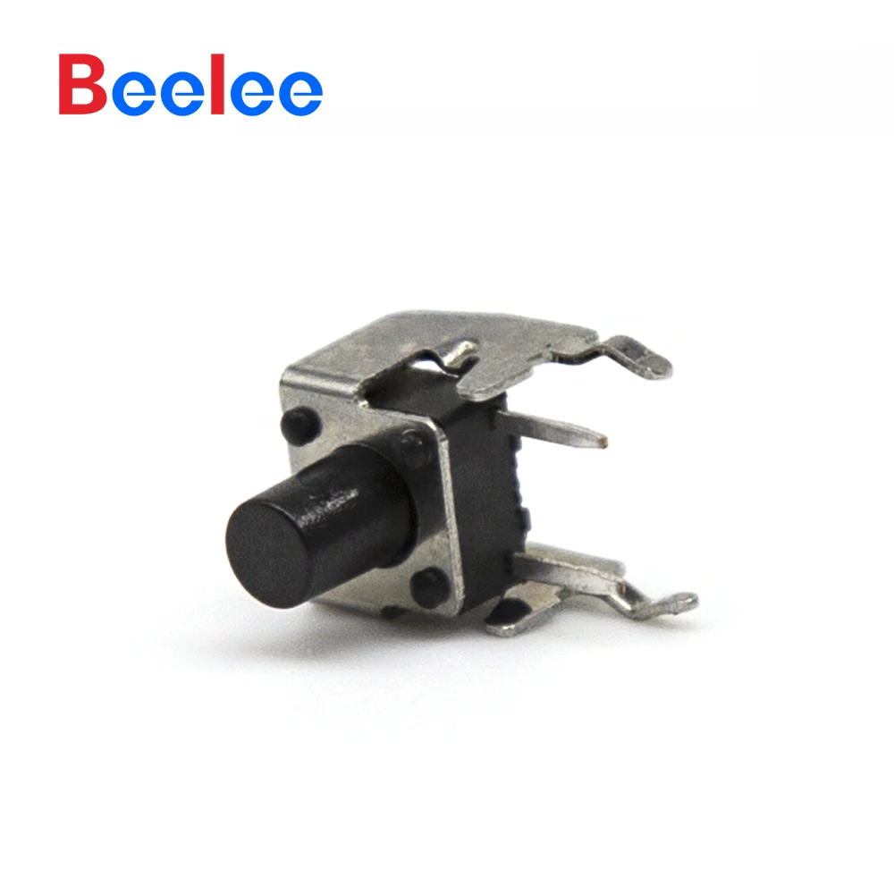 500PCS Beelee Tactile Push Button Switch Micro Switch Tact Switch 6x6 For Volume Buttons