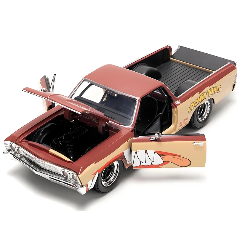JADA 1:24 El Camino 1967 coche de aleación fundido a presión y vehículos de juguete modelo de coche modelo a escala en miniatura coche para niños