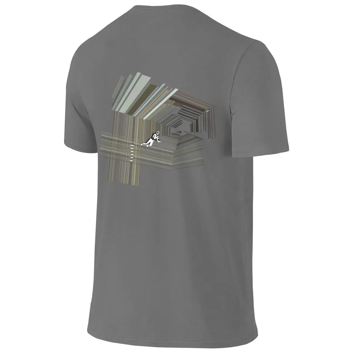 Interstellar Straight Leg Reversible T-shirt Light Minimalism Morandi Colors Basic Tee