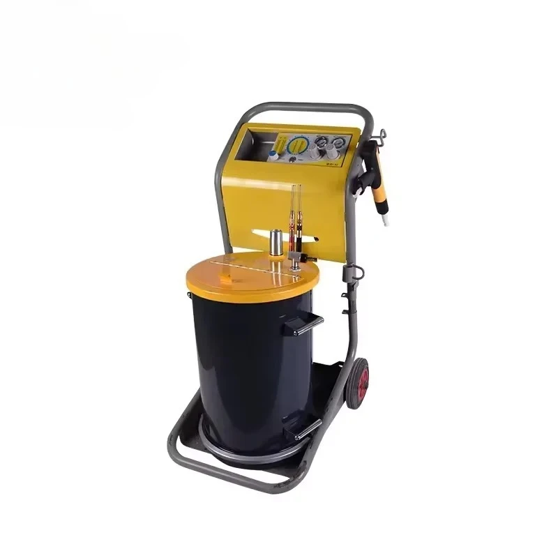 رش المسحوق الصناعي آلة طلاء المسحوق الكهروستاتيكي الذكي لرش الطلاء المعدني