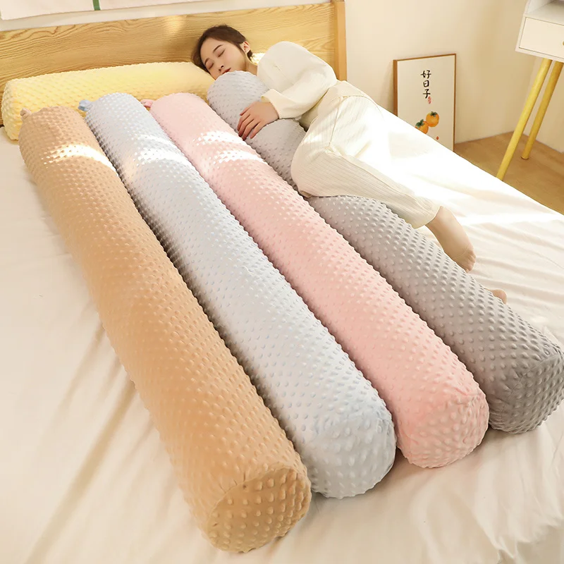 

Giant Long Macaron Color Cartoon Boyfriend Sleepy Pillow Plush Toys Stuffed Animal Doll Bed Room Decor Lovers Nice Gift