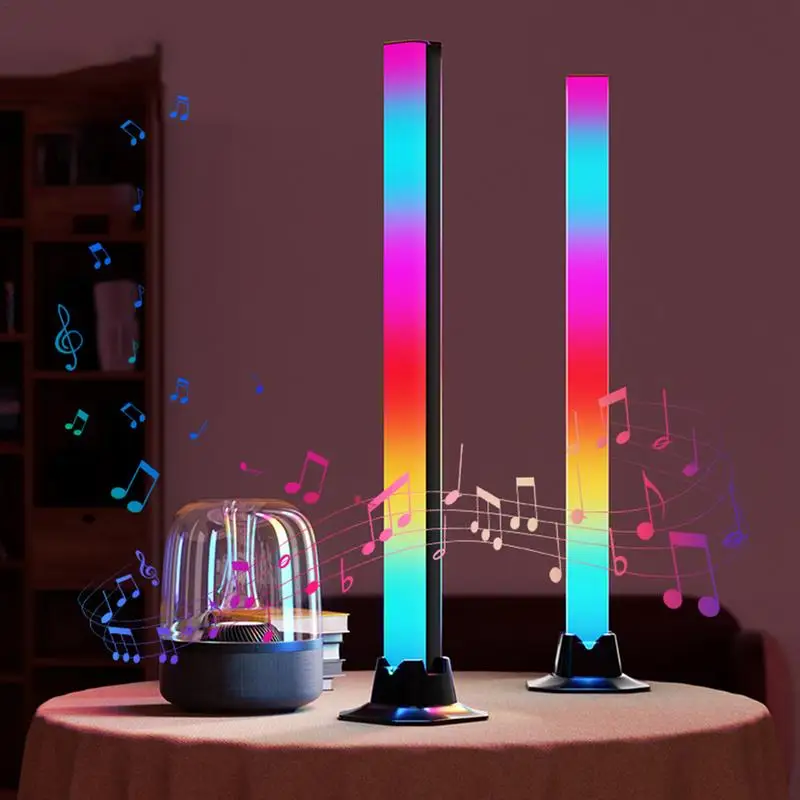 

Светодиодная RGB Smart Light Bar Игровая комната Светодиодное украшение Настройка 5 В USB Приложение и пульт дистанционного управления Синхронизация музыки Подсветка для домашнего ТВ ПК