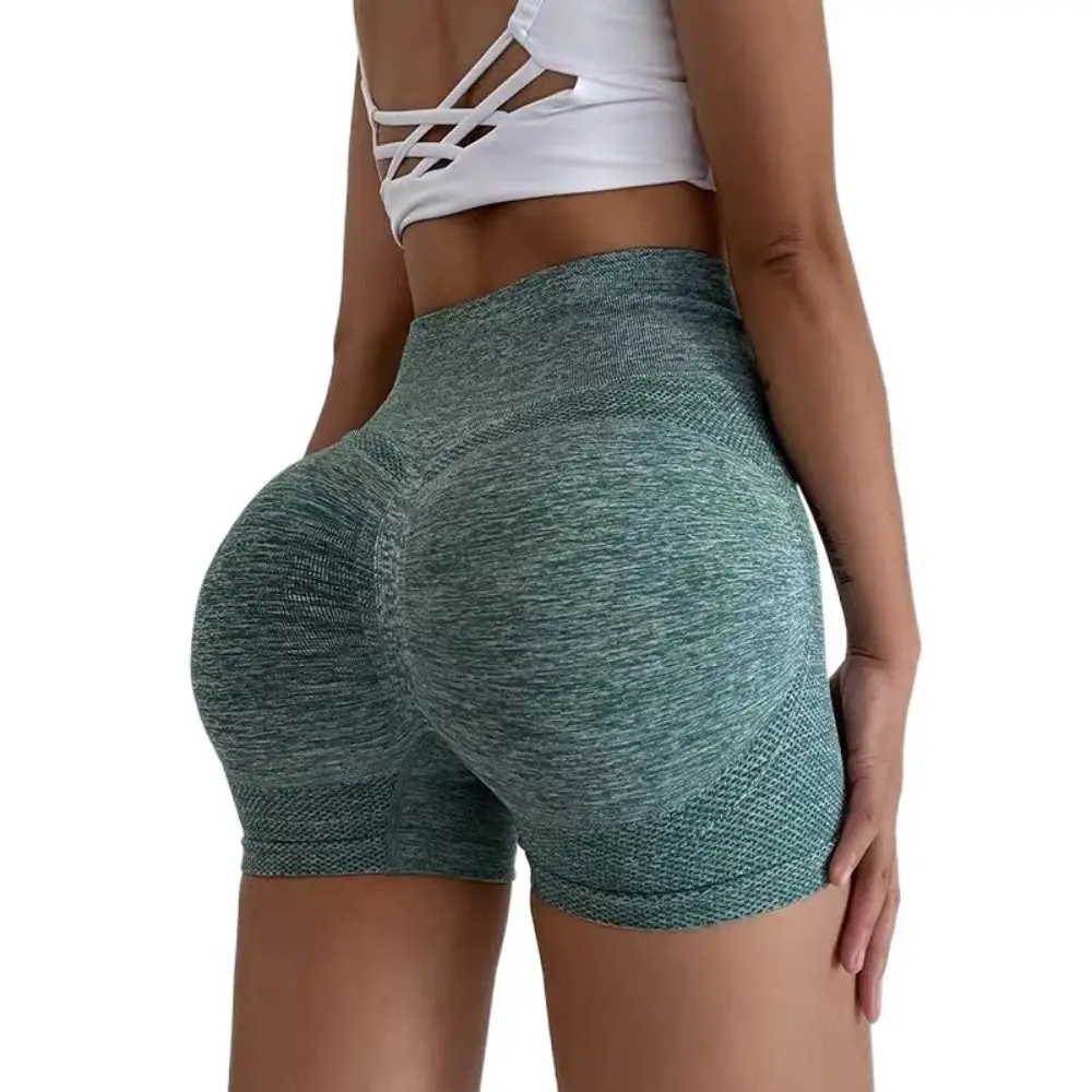Comfortable Slim Fit Women Yoga Shorts High Waist Lift Butt Women's Sportswear Elastic Breathable Sports Underwear Gym